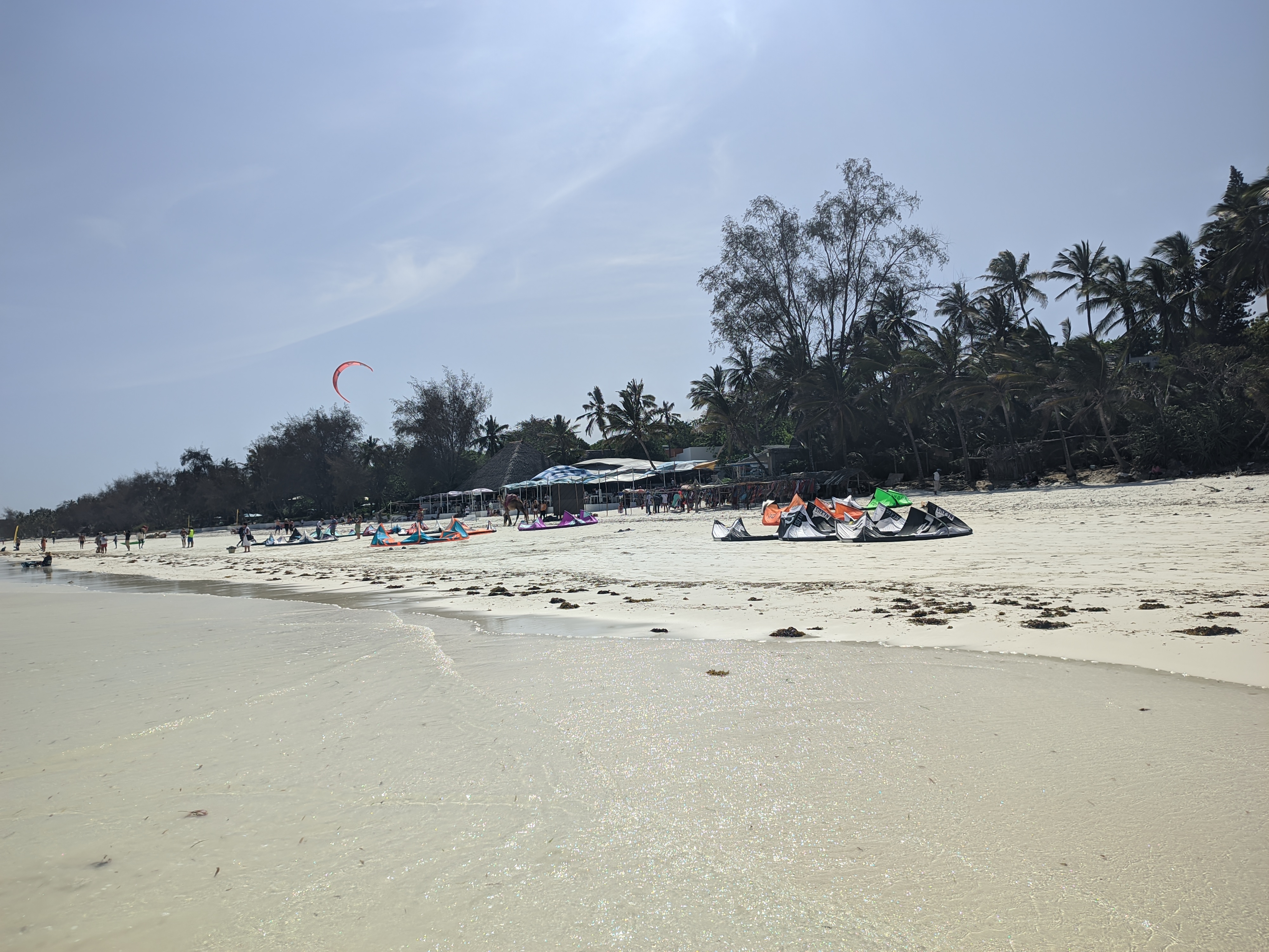 Diani Beach on Kenya's Indian Ocean coast